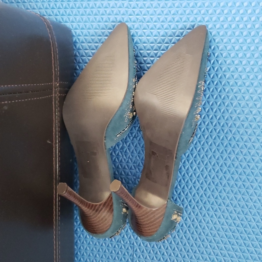 Anne Michelle Bling Heels Shoes NEW sz 7 - Picture 6 of 9